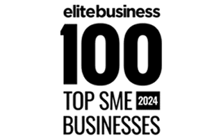 elitebusiness 100 TOP SME 2024 Businesses award logo